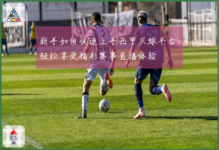 新手如何快速上手西甲买球平台，轻松享受精彩赛事直播体验